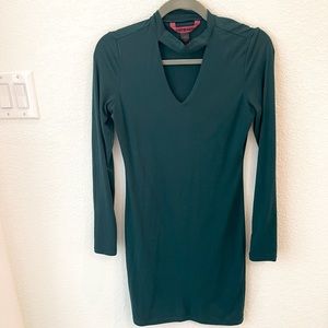 Hot Kiss Blue Long Sleeve Dress